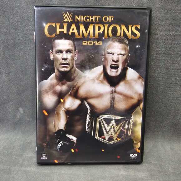 WWE: Night of Champions 2014 DVD John Cena Brock Lesnar Seth Rollins B2-30 - Picture 1 of 3